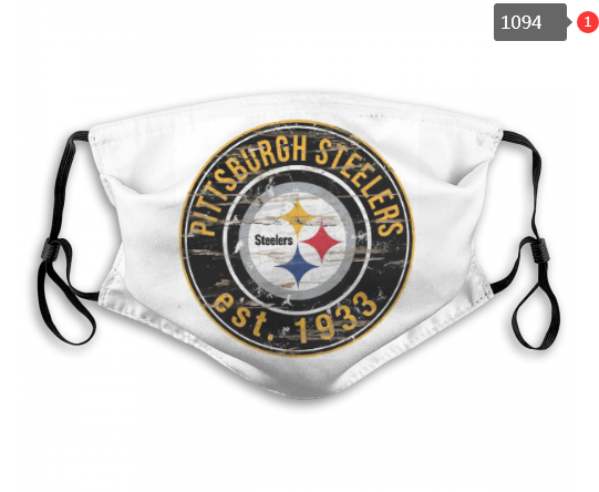 NFL Pittsburgh Steelers 24 Dust mask with filter
